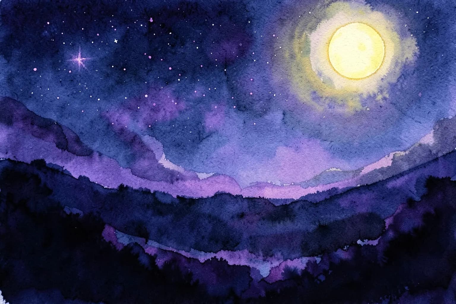 Um céu noturno estrelado com a constelação de Sagitário visível, com um brilho sutil emanando dela.